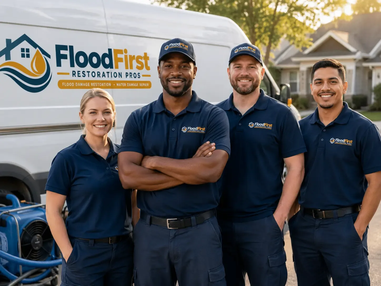 Flood Damage Restoration company in Rowland, PA
